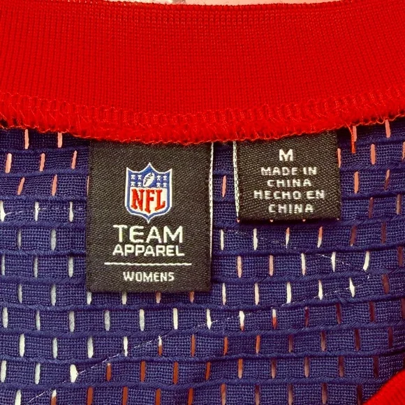 NFL New England Patriots Women’s Mesh Tank Jersey Football Super Bowl Fashion - Picture 7 of 7